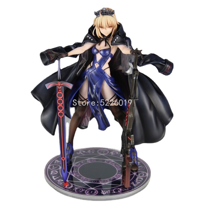 25cm Fate/Grand Order Anime Figure Alter Rider Saber Action Figure 1/7 Fate/stay  night Alter Fate Figurine Adult Model Doll Toys 