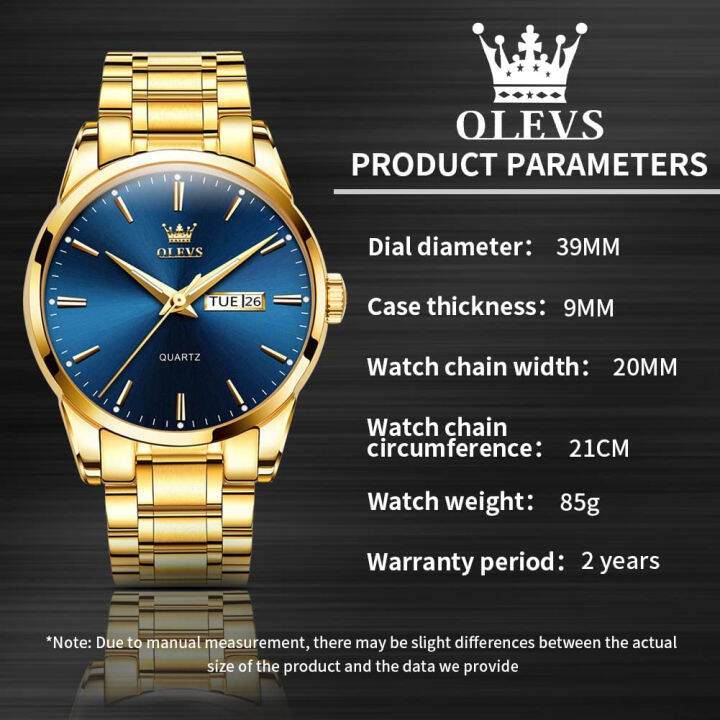 olevs-mens-gold-watches-analog-quartz-business-dress-watch-day-date-stainless-steel-classic-luxury-male-wrist-watches-waterproof-luminous-gold-strap-blue-face