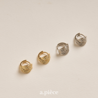 A.piece ต่างหูนิกเกิลฟรี [Brass] Krongkrang one-touch