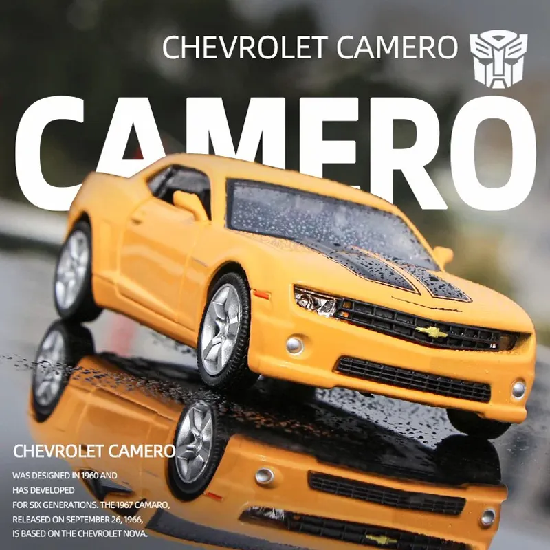 RUM】 Mô Hình Xe Hơi Hợp Kim Chevrolet Camaro Tỷ Lệ 1:36 Đồ Chơi Xe