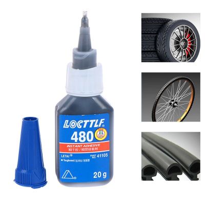 480 Super Instant Adhesives Glue Metal Plastic Rubber Adhesive Repair Glue Black Liquid Glue 20g Adhesives Tape