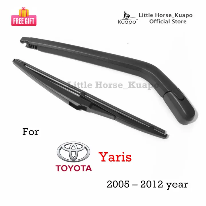 (Quality) Toyota Yaris Rear Wiper Assembly (Set/Arm/Blade/Nut Cover Cap
