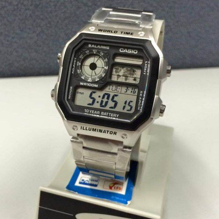 Original Ae1200 - World Time Silver 