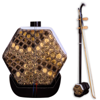 【 Muzik Bulan】สายเครื่องดนตรี Muzik Erhu De Cuerda Huqin Strik Muziek dengan