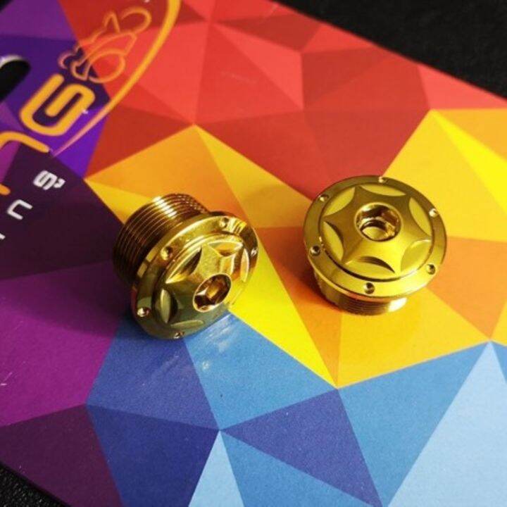 HENG INNER TUBE NUT RS150/SONIC/CBR/RAIDER150 Fi FLOWER TYPE (Pair) Lazada PH