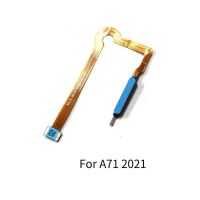 สําหรับ ZTE Blade A51 A71 2021 Home Power Button ลายนิ้วมือ เซนเซอร์ Flex Cable อะไหล่ซ่อม