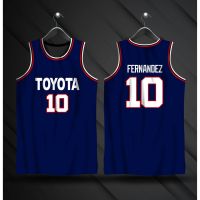 PBA RETRO JERSEY | TOYOTA RAMON FERNANDEZ #10 JERSEY | FULL SUBLIMATION