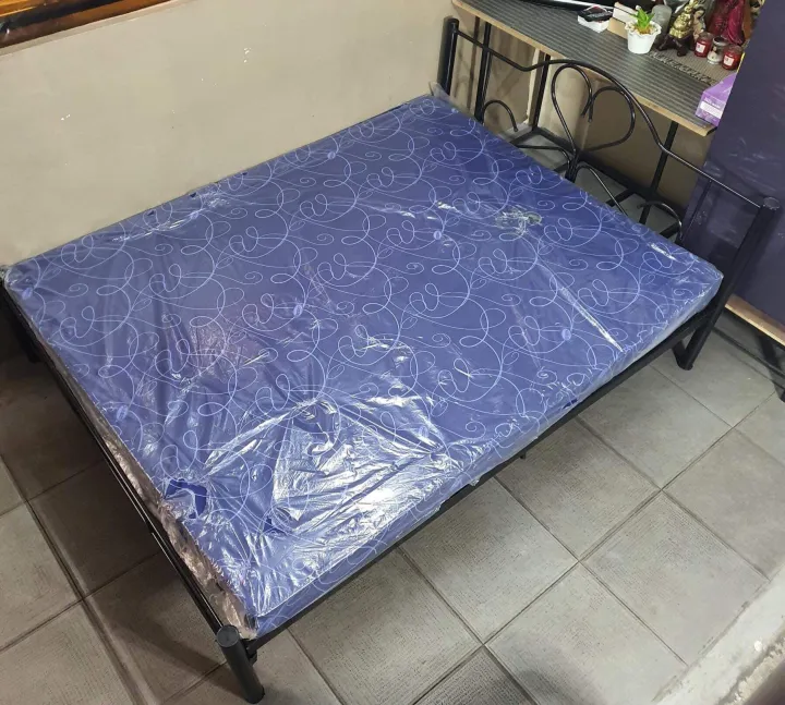 bedframe with uratex foam 60x75 queen size Lazada PH