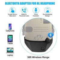 W1 Bluetooth-compatible Adapter For Walker Series Wire-controlled To Wireless Earmuffs Converter