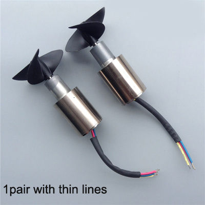 1Pair High Power Underwater Thruster 300W Brushless Motor Propeller CW CCW with 5mm Shaft Parts for RC Tug Boat Model