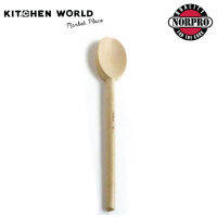 Norpro 7620 Beechwood Oval Spoon 10-14 inch / ช้อนไม้