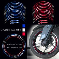 Reflective Motorcycle Wheel Rim Sticker Scooter Rim Decals for Yamaha XMAX 300 Printing Stamping