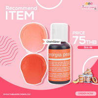 สีเจล พีช / Chefmaster Georgia Peach Liqua-Gel Food Coloring 20ml (5145)