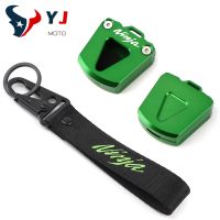 โครงเปลือกนอกเคสกุญแจรถจักรยานยนต์สำหรับ KAWASAKI NINJA125 NINJA250 NINJA300 NINJA250R นินจา125 250/R 300แหวนพวงกุญแจ NINJA300R