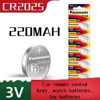 CR2025เซลล์แบบเหรียญแบตเตอรี่160Mah 3V ปุ่มสำหรับนาฬิกาของเล่นรีโมทคอนลเครื่องคิดเลข CR 2025 DL2025 BR2025