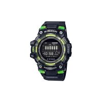 Casio G-SHOCK นาฬิกา [ของแท้จากญี่ปุ่น] มี G-SQUAD บลูทูธ GBD-100SM-1JF สำหรับผู้ชายสีดำ X สีเหลือง