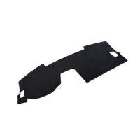 รถสีดำ PU หนัง Dashboard Dash Mat Non-Slip Sun Cover Fit สำหรับ Honda CR-V 2023-2024 Left Hand Drive