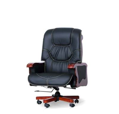 เก้าอี้ผู้บริหารเบาะหนัง BARTIS // MODEL : OCLS-A71 ดีไซน์หรู สินค้าขายดีอันดับ 1 **ปรับนอนได้ 140 องศา**
