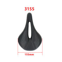 ELITA ONE Carbon Cushions MTBRoad Super Light 120g Leather Carbon Saddle 143mm155mm