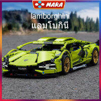 ตึกจีนแลมโบร์กินีรถสปอร์ตเครื่องจักรประกอบยากของเล่นเด็กของขวัญ lamborghini