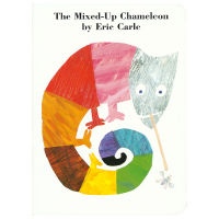 Mixed up chameleon Liao Caixings book list the chameleon English original imported books childrens English picture books childrens Enlightenment color cognition