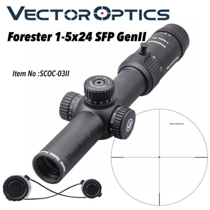 Forester 1 5x24sfp Vector Optics Forester Hunting Riflescope - 3