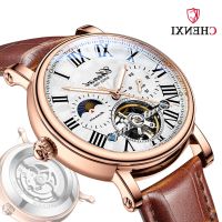 Dawn wholesale business men high-end automatic hollow out the flywheel noctilucent waterproof mechanical watches foreign trade cross-border male --238812Hot selling mens watches♙✚☇