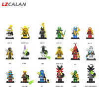 LZCA GA131-148ของเล่นบล็อคก่อสร้างนินจาชุดขนาดเล็กภาพยนตร์ Minifigures หุ่นประกอบของขวัญเด็ก