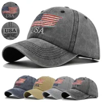 NianMiao Vintage Baseball Hats For Men American Flag Patch Breathable Mesh Classic Baseball Caps Adjust Cotton Running Ball Hats