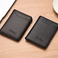 OKDEALS Fashion PU Leather Credit Card ID Card Holder Short Leather Purses Bifold Money Clip Men Wallet