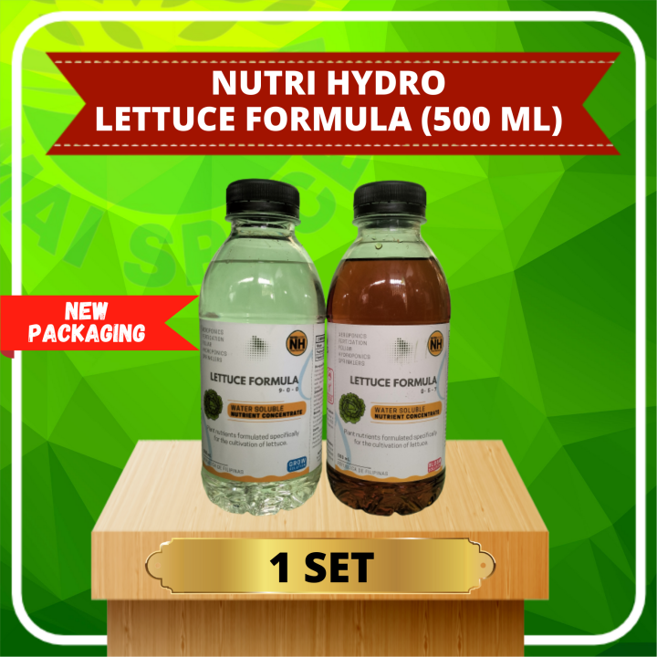 NUTRIHYDRO LETTUCE FORMULA (500 ML) - NUTRIHYDRO NUTRIENT SOLUTION ...