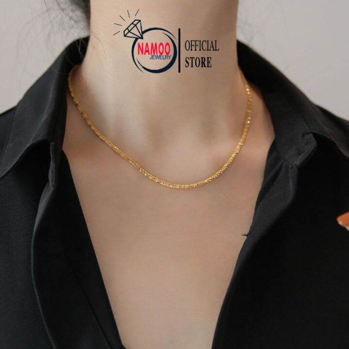 Dây Chuyền Nữ Vòng Cổ Xích Bản To Dây Chuyền Chocker Xích To NO SKU 39 -  TOBI'SHOP | Shopee Việt Nam