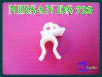 #กิ๊บล็อค กิ๊บรับเหล็กค้ำฝากระโปรง (1 ชิ้น"สีขาว") // NISSAN DATSUN 720 Locking Clip , Steel Bonnet Support Clip Set (1 PC."White")