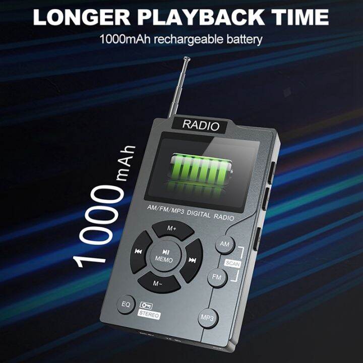 portable-mini-radio-plastic-pocket-am-fm-digital-radio-receiver-tf-card-mp3-music-player