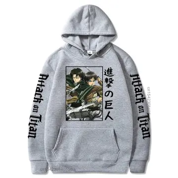 Attack On Titan Men's Hoodie Anime Hoodies Men Women Streetwear