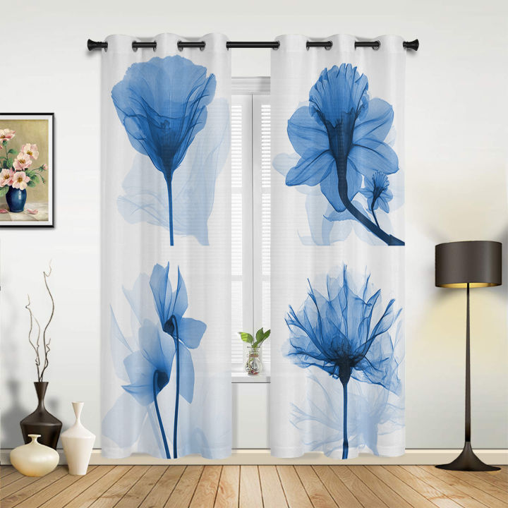 blue-transparent-flower-outdoor-curtain-for-garden-patio-curtains-bedroom-living-room-kitchen-bath-room-panel-drape