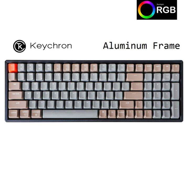 【COD】 Keychron K4 Wireless Aluminum Mechanical Keyboard Bluetooth / USB