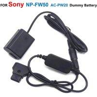 D-TAP Dtap 12-24V Step-Down Cable+AC-PW20 NP-FW50 DC Coupler NPFW50 Dummy Battery For Sony A7 A7000 A6000 A5000 RX10 ZV-E10 NEX5