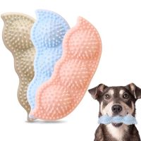 Pea Shaped Dog Chew Toy For Small Dogs Bite Resistant Dog Toothbrush Pet Molar Stick Dental Care Pets Training Interactive Toys Toys