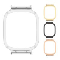 ۞卍✱ Metal Watch Case Stainless Steel Watch Shell Case Anti-scratch Dustproof Connect 20mm Strap for Redmi Watch3/Mi Watch Lite3