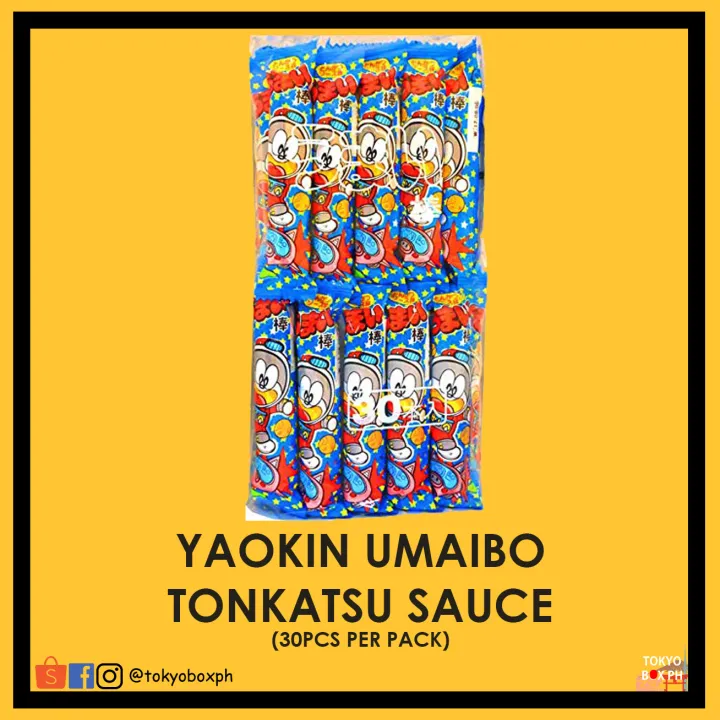 Umaibo Tonkatsu Sauce Flavor (30pcs per pack) Lazada PH