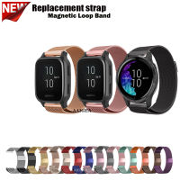 สายนาฬิกาสแตนเลสมิลาเนส20มม.,สำหรับ Garmin Venu Sq Venu2 Plus/ 645 245 Music/vivoactive 3 Element