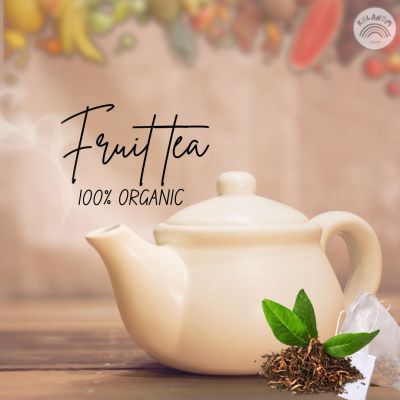 [ Tea Bag! ] ชา ชาผลไม้ Fruit Tea กลิ่นหอม ชดชื่น ได้กลิ่นผลไม้ ที่มาพร้อมสรรพคุณที่ดี ช่วยดูแลร่างกาย ขายแบบ10-40ซอง  ออแกรนิค