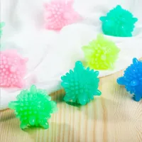 [10 PCS] Magic Washing Machine Laundry Ball Strong Decontamination Anti-winding Wash Ball Sea Star Solid Cleaning Bal