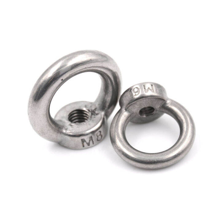 rayua-m5-m6-m8-m10-m12-304-stainless-steel-lifting-eye-nut-ring-shape-nuts