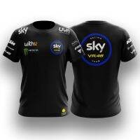 T SHIRT - (All sizes are in stock)   T-shirt MotoGP Sky Racing Team+New Arrival Black&amp;gt;Size XS-3XL  (You can customize the name and pattern for free)  - TSHIRT