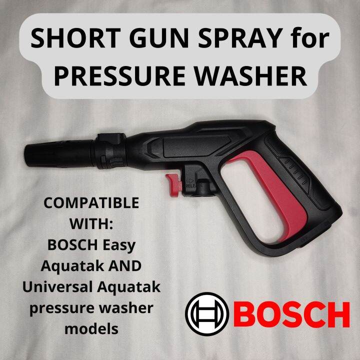 Bosch Replacement Pressure Washer Short Gun Spray Wand Aquatak 100 110 Aqt 33 10 Aqt 33 11 35 12 7565