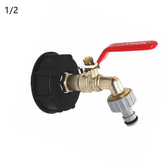 Ibc Fuel Tank Connector Garden Water Double Connector Faucet Adapter 1