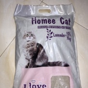 CÁT VỆ SINH HOMEE CAT MỚI 10L HƯƠNG LAVENDER HƯƠNG COFFEE