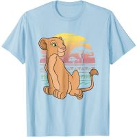ดิสนีย์เสื้อยืดลำลอง Disney The Lion King 90s Nala T-Shirt Disney T-shirt  CCS5